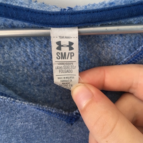 Blue Under Armour Sweatshirt - Picture 2 of 4